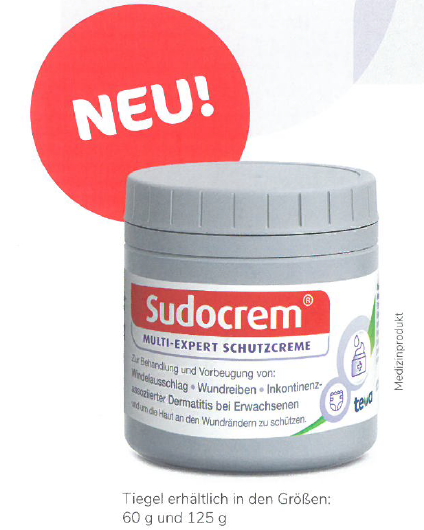 Sudocrem für Windelbereich aber nicht nur